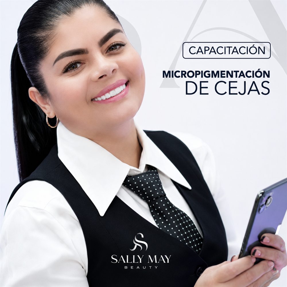 Sally May, micropigmentadora y formadora